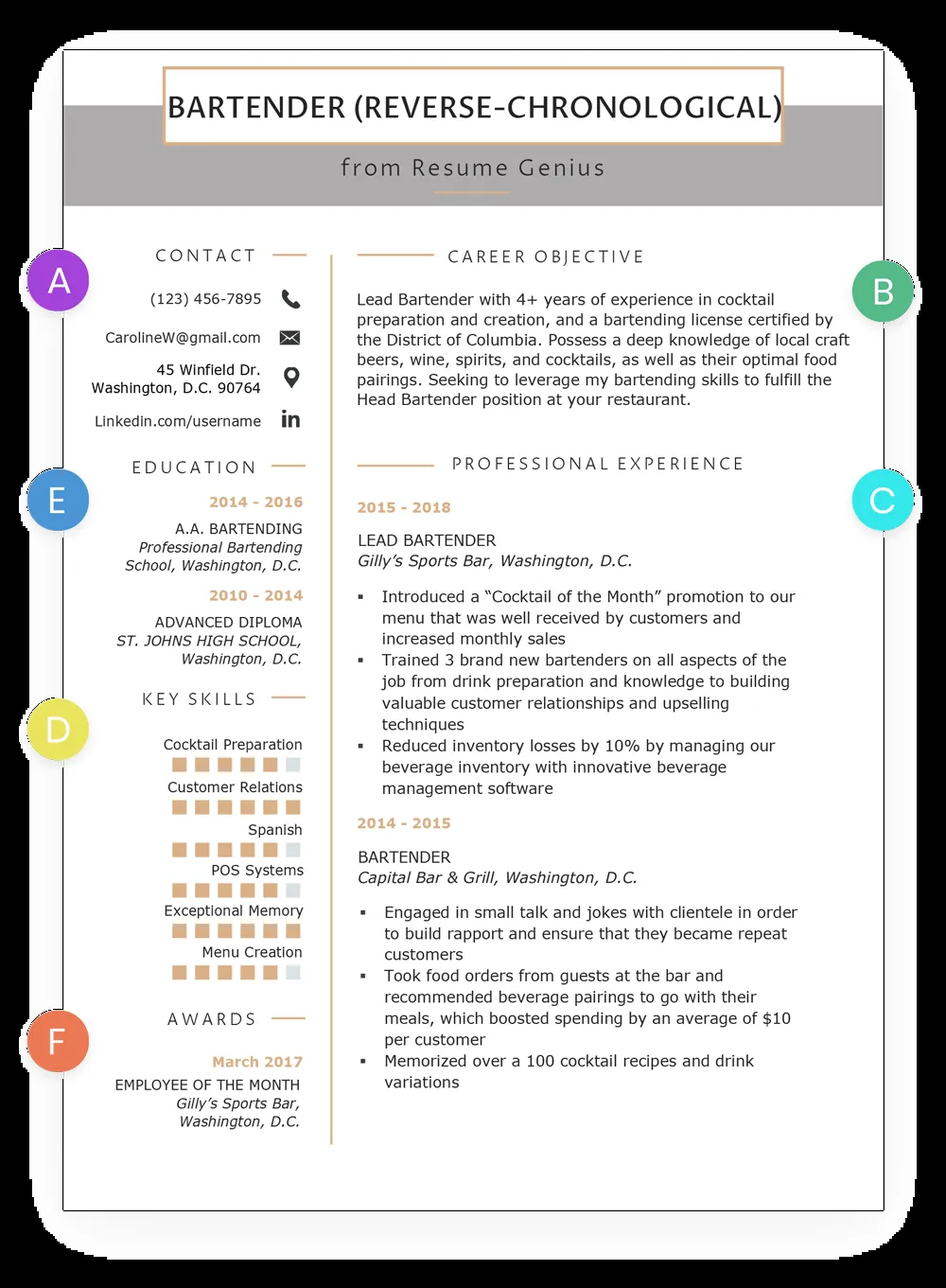 40484 cover letter formatting