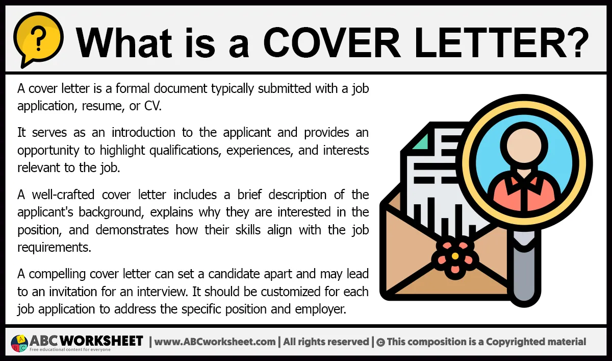 40500 cover letter formatting