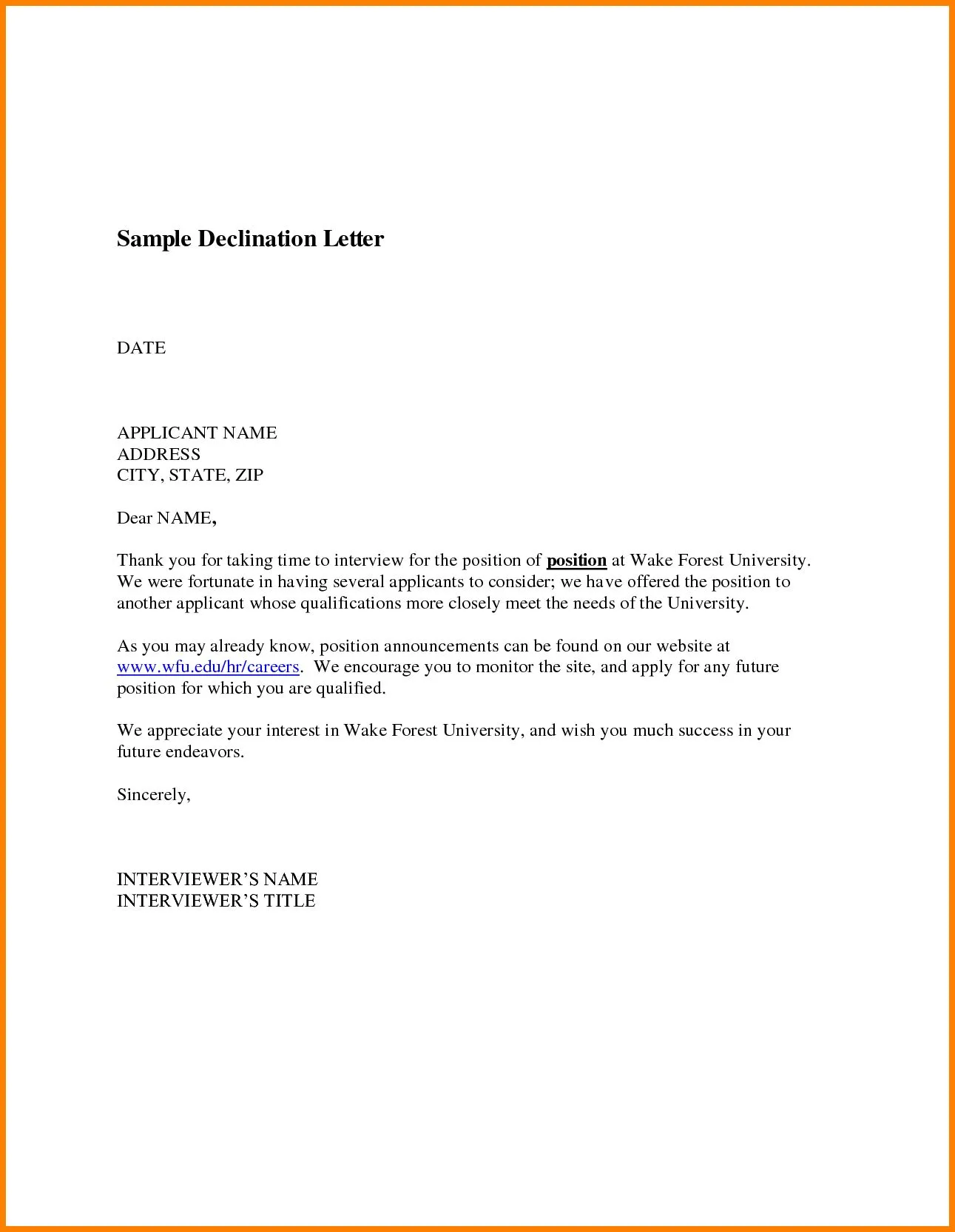 40500 cover letter header