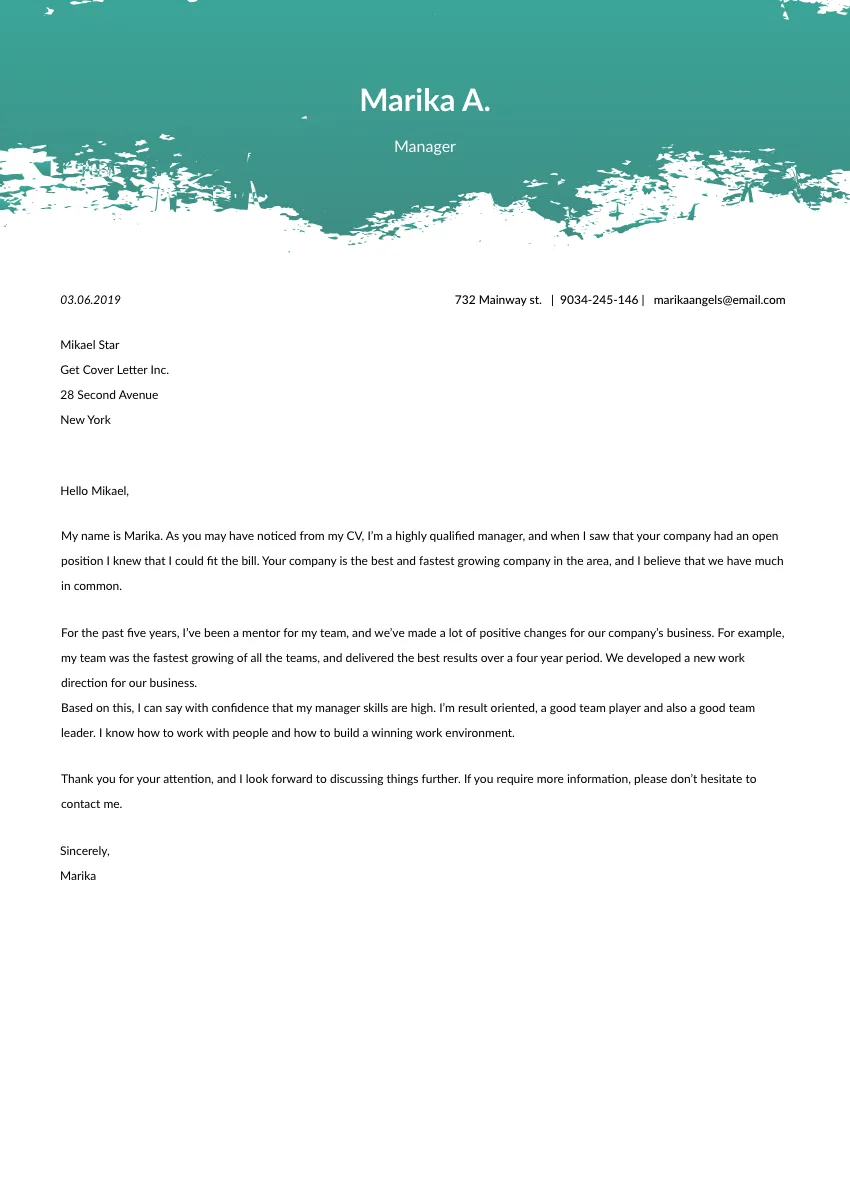 40513 admin cover letter example