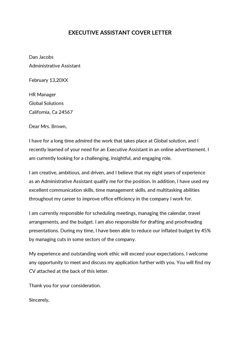 40515 customize cover letter