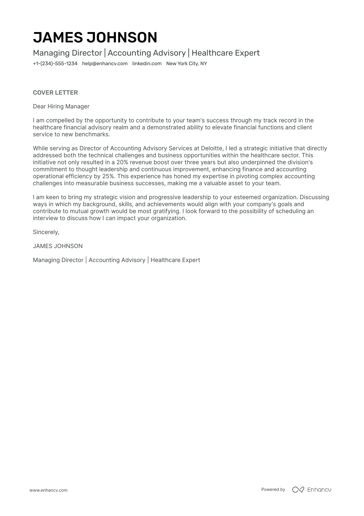 40531 director cover letter achievements