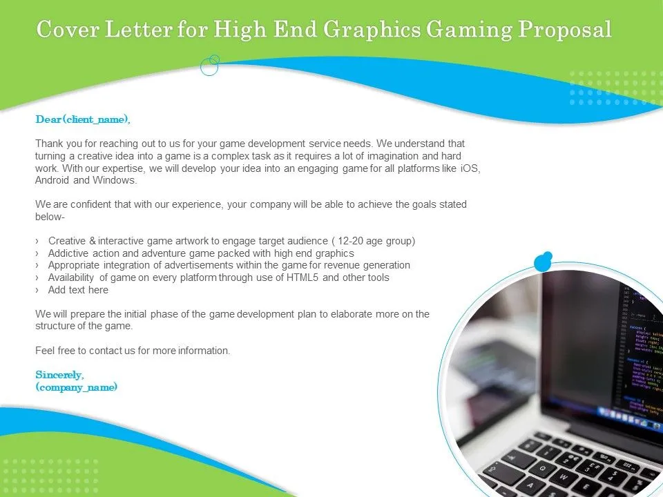 40532 cover letter structure