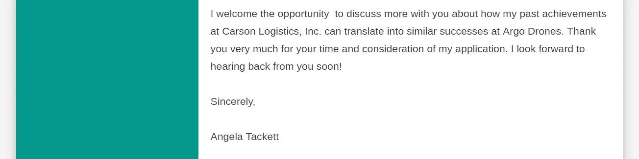 40535 cover letter mistakes