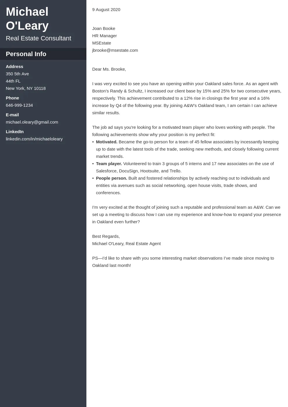 40543 real estate cover letter image2