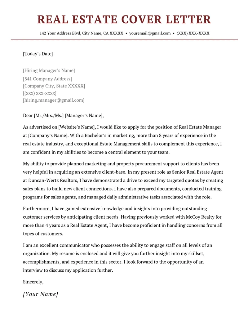 40543 real estate cover letter image5