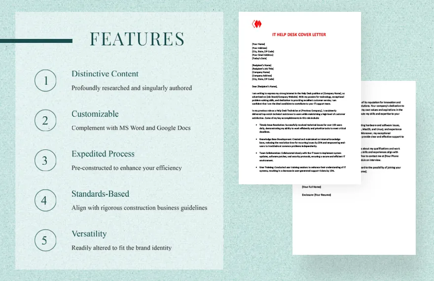 40548 cover letter format example