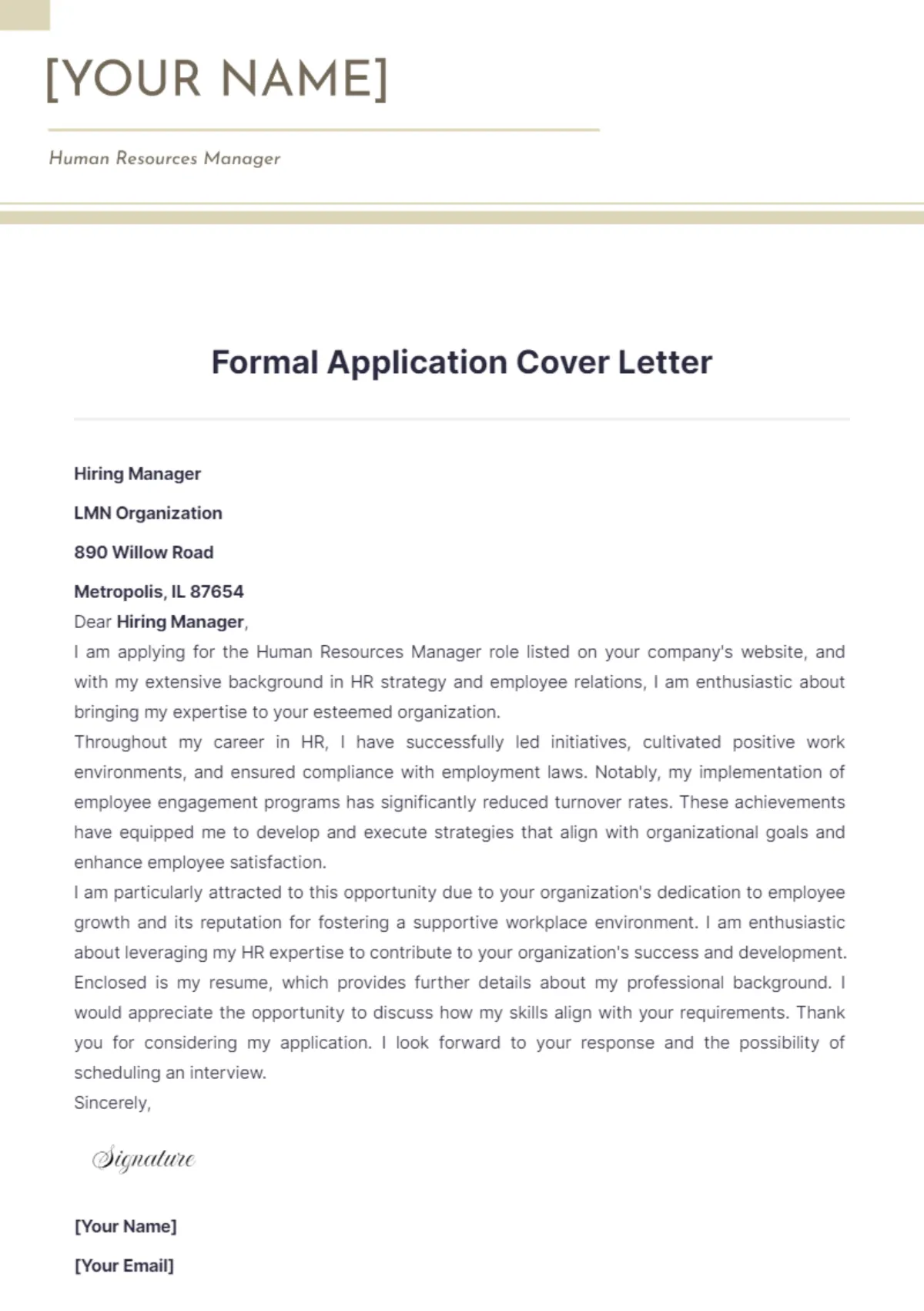 40557 cover letter example