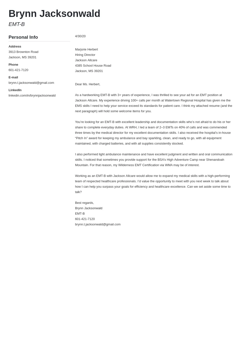 40561 building a strong cover letter