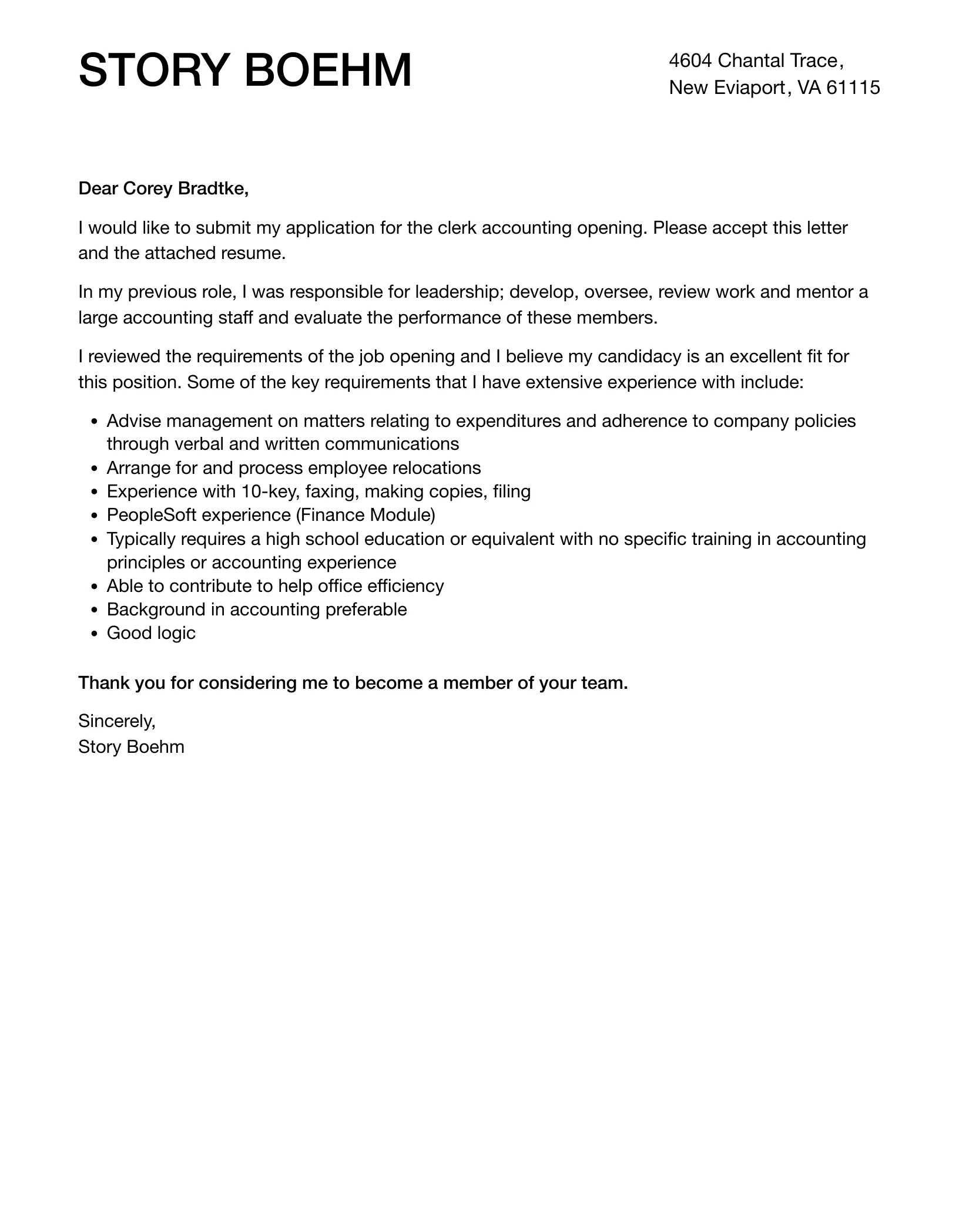 40568 cover letter formatting
