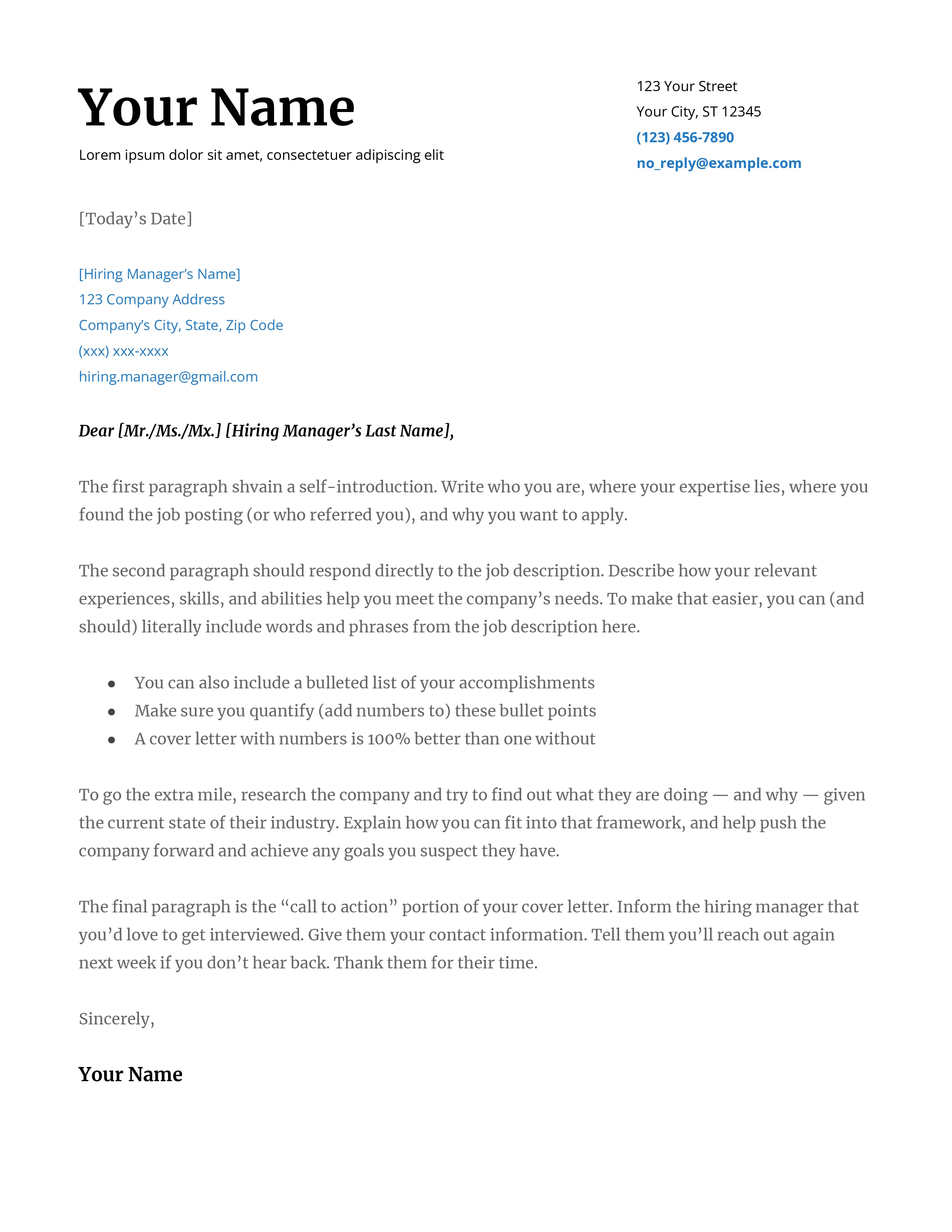 40571 customize cover letter