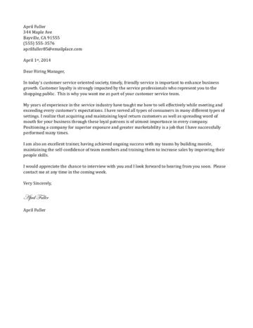 40583 enthusiastic cover letter