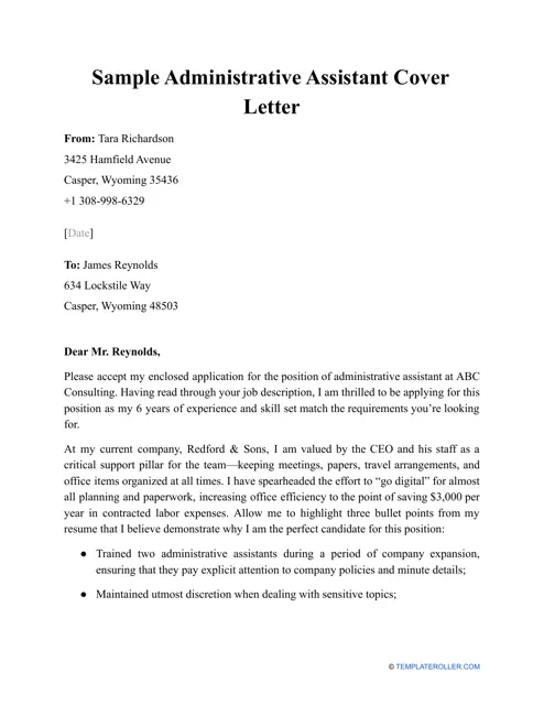 40586 proofreading cover letter